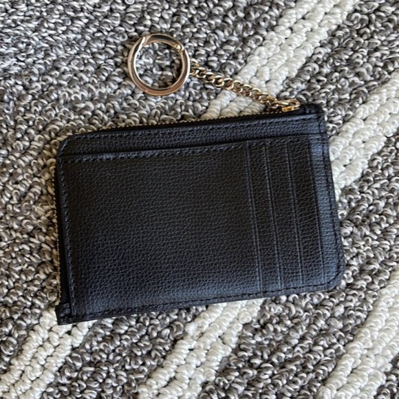 Kate Spade Darcy Medium L-Zip Card Holder Black - Picture 2 of 15